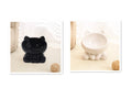 Elevated Ceramic Cat Bowl